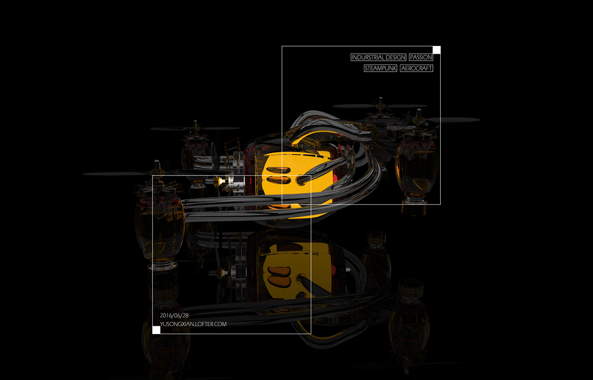 Digital，intelligence，science and technology，industrial design，Aerocraft，