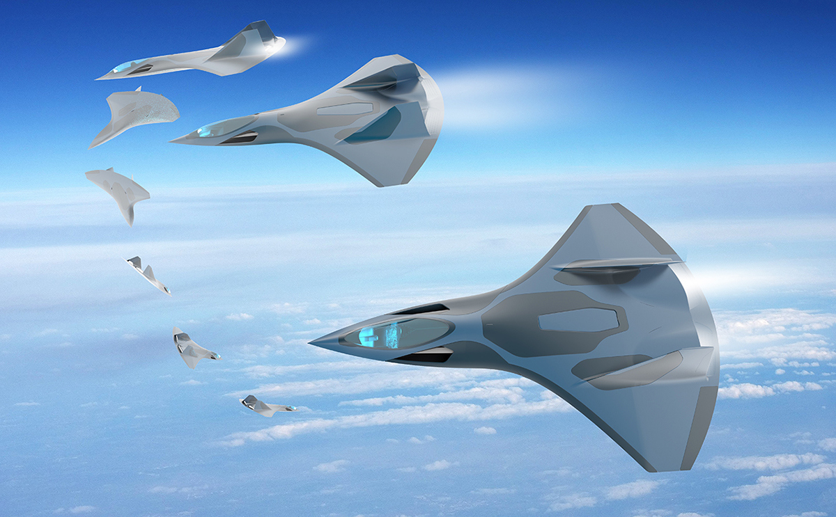 intelligence，Aerocraft，industrial design，military，fighter，