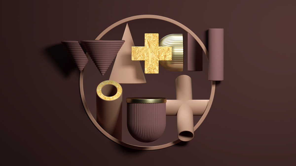 logo，Visual design，3d illustration，Type Collection，