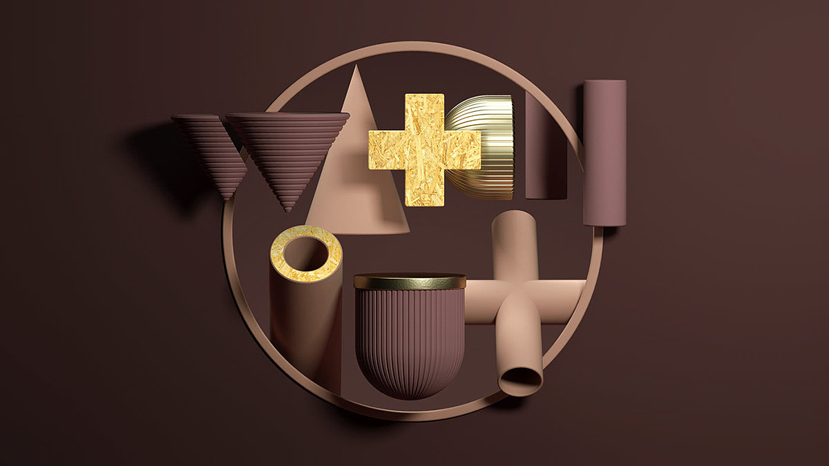 logo，Visual design，3d illustration，Type Collection，
