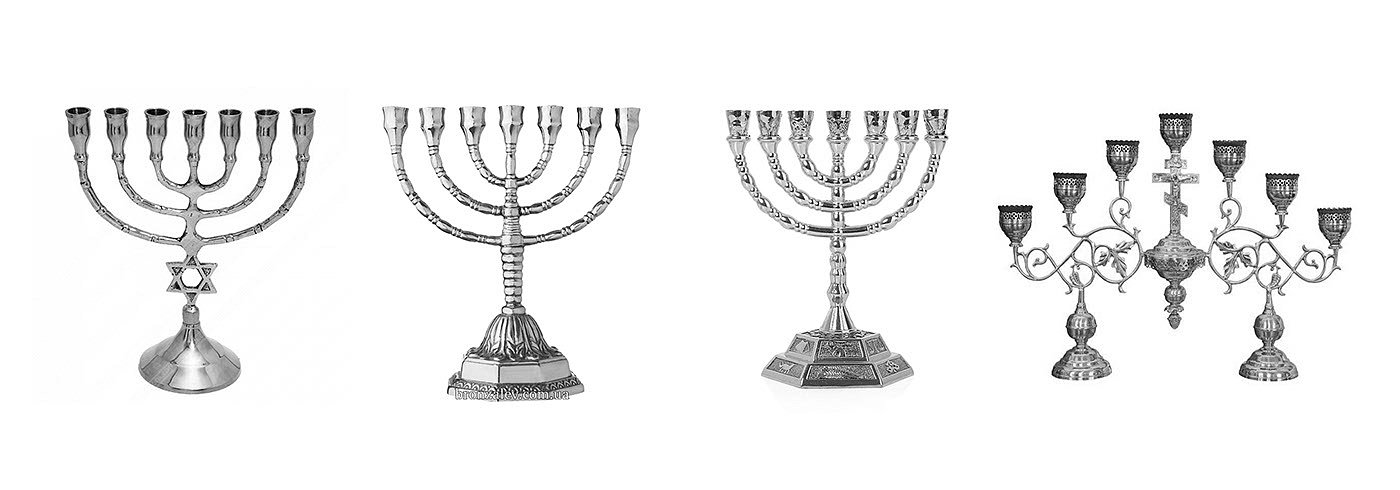 Candlestick，Minimalist，MENORAH，