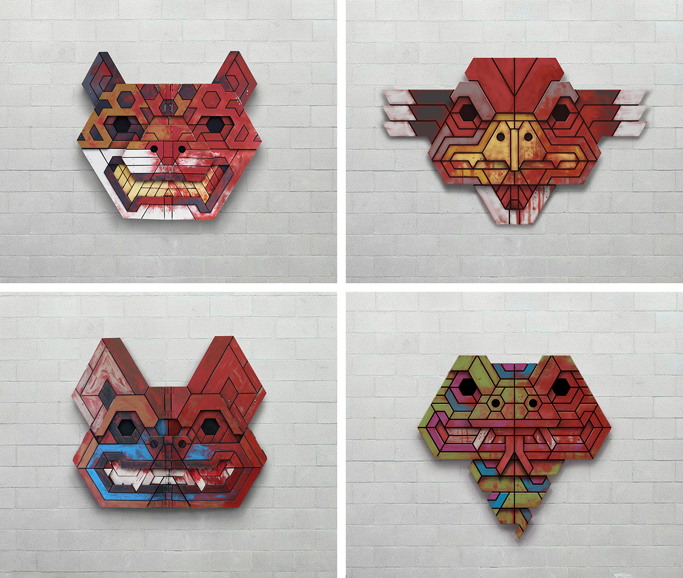 three-dimensional，Art，Fine Arts，TOTEM，Sebastian Burga，