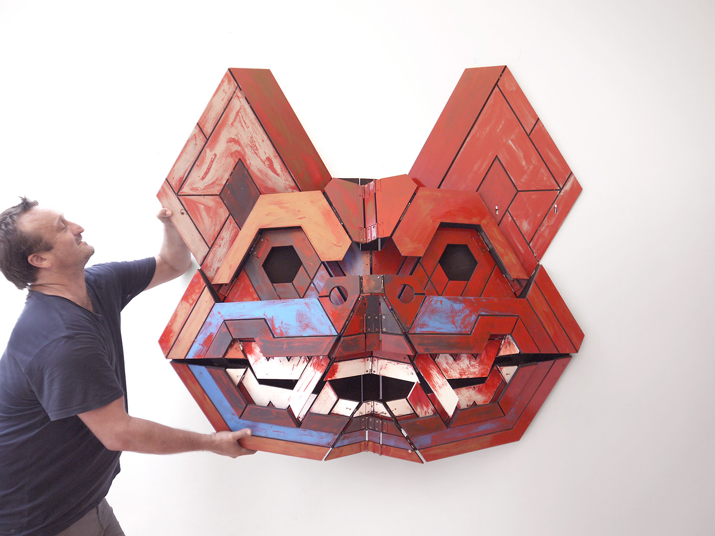 three-dimensional，Art，Fine Arts，TOTEM，Sebastian Burga，