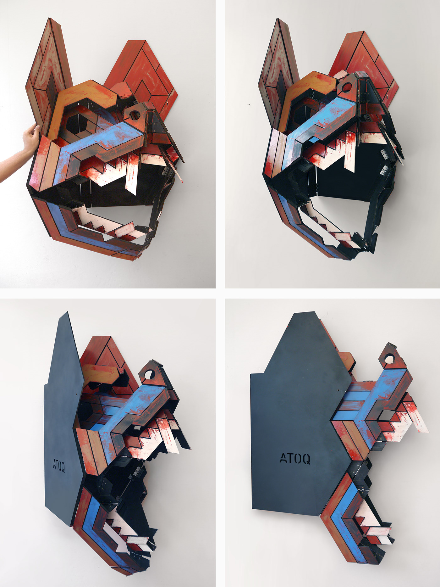 three-dimensional，Art，Fine Arts，TOTEM，Sebastian Burga，