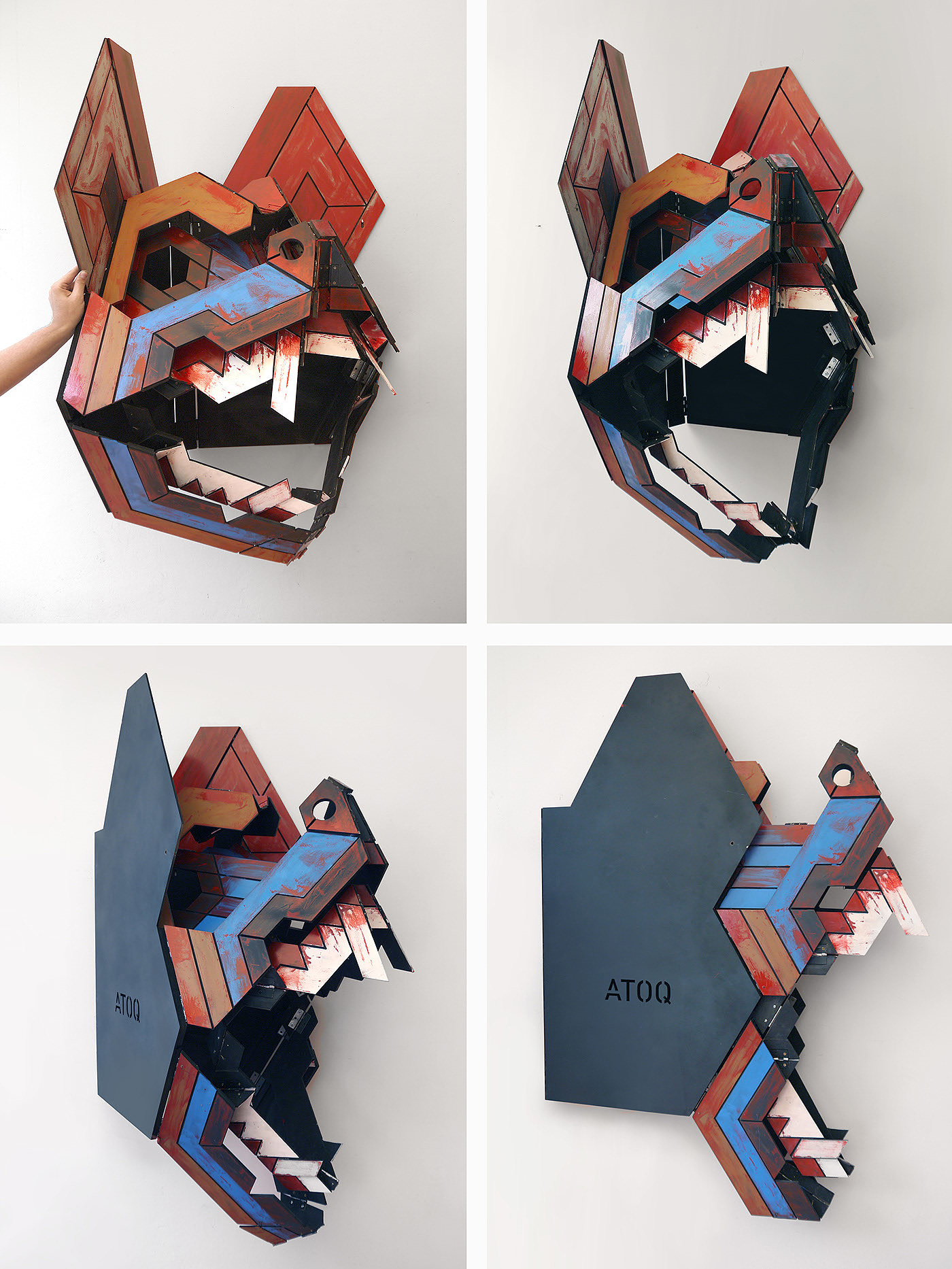 three-dimensional，Art，Fine Arts，TOTEM，Sebastian Burga，