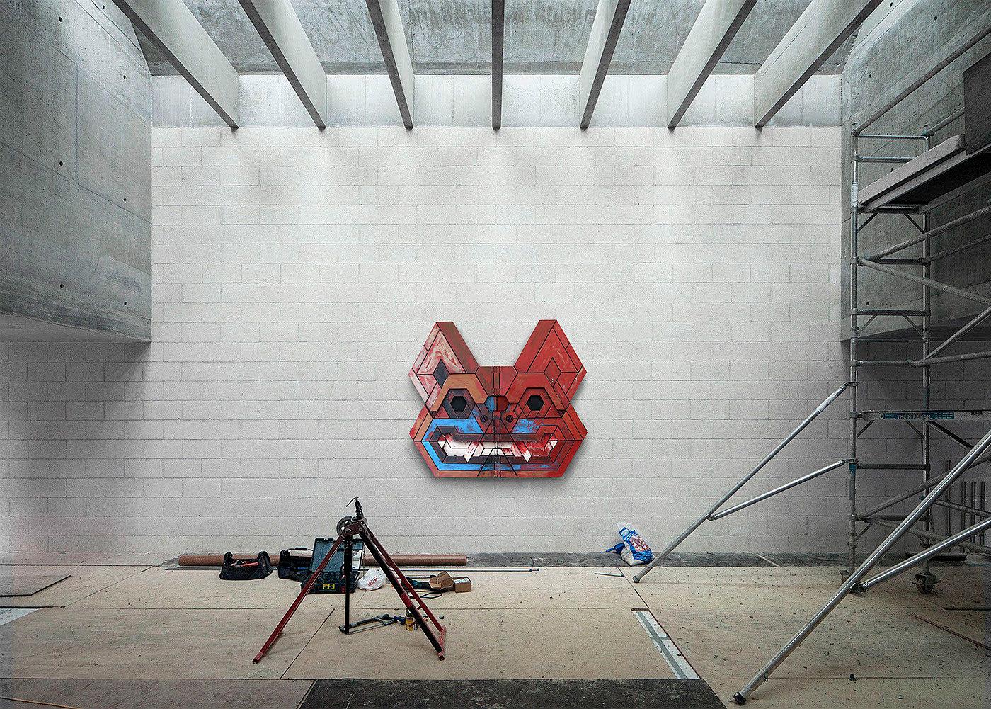 three-dimensional，Art，Fine Arts，TOTEM，Sebastian Burga，