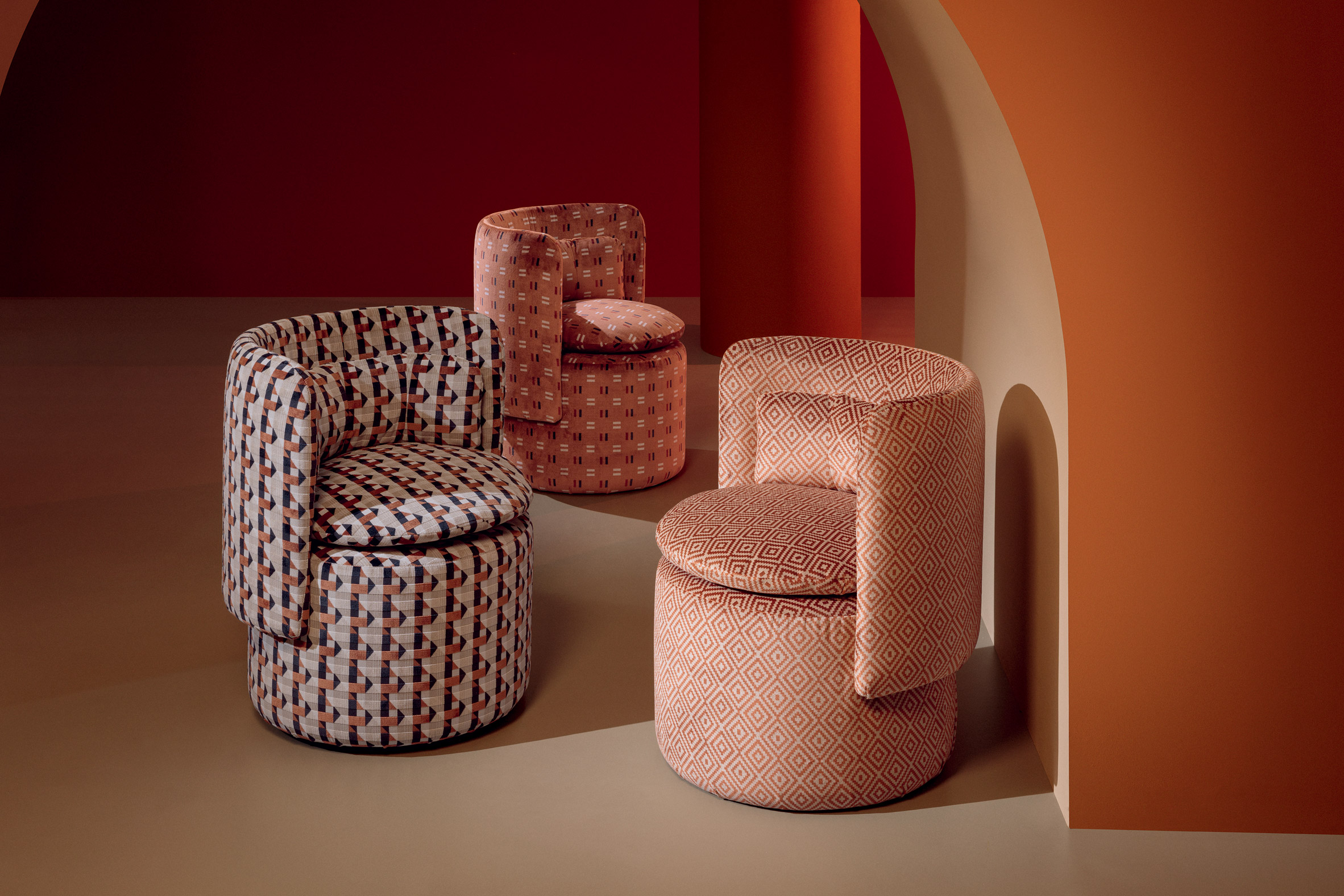 metro，Fabric，Kirkby Design，