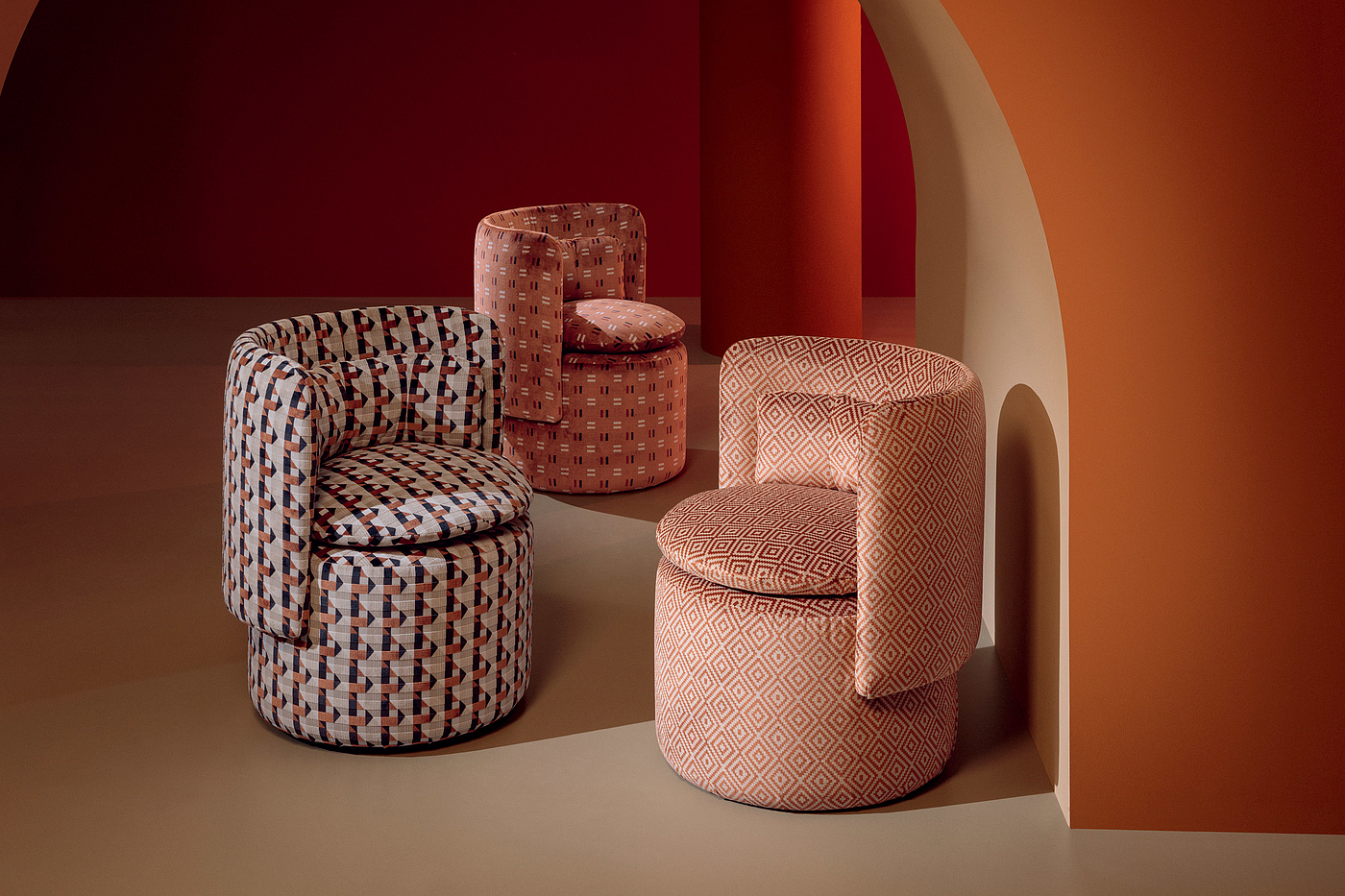 metro，Fabric，Kirkby Design，