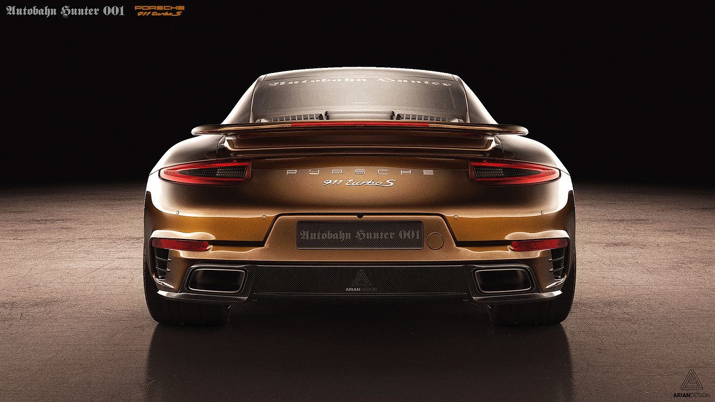 design sketch，Render，Porsche，