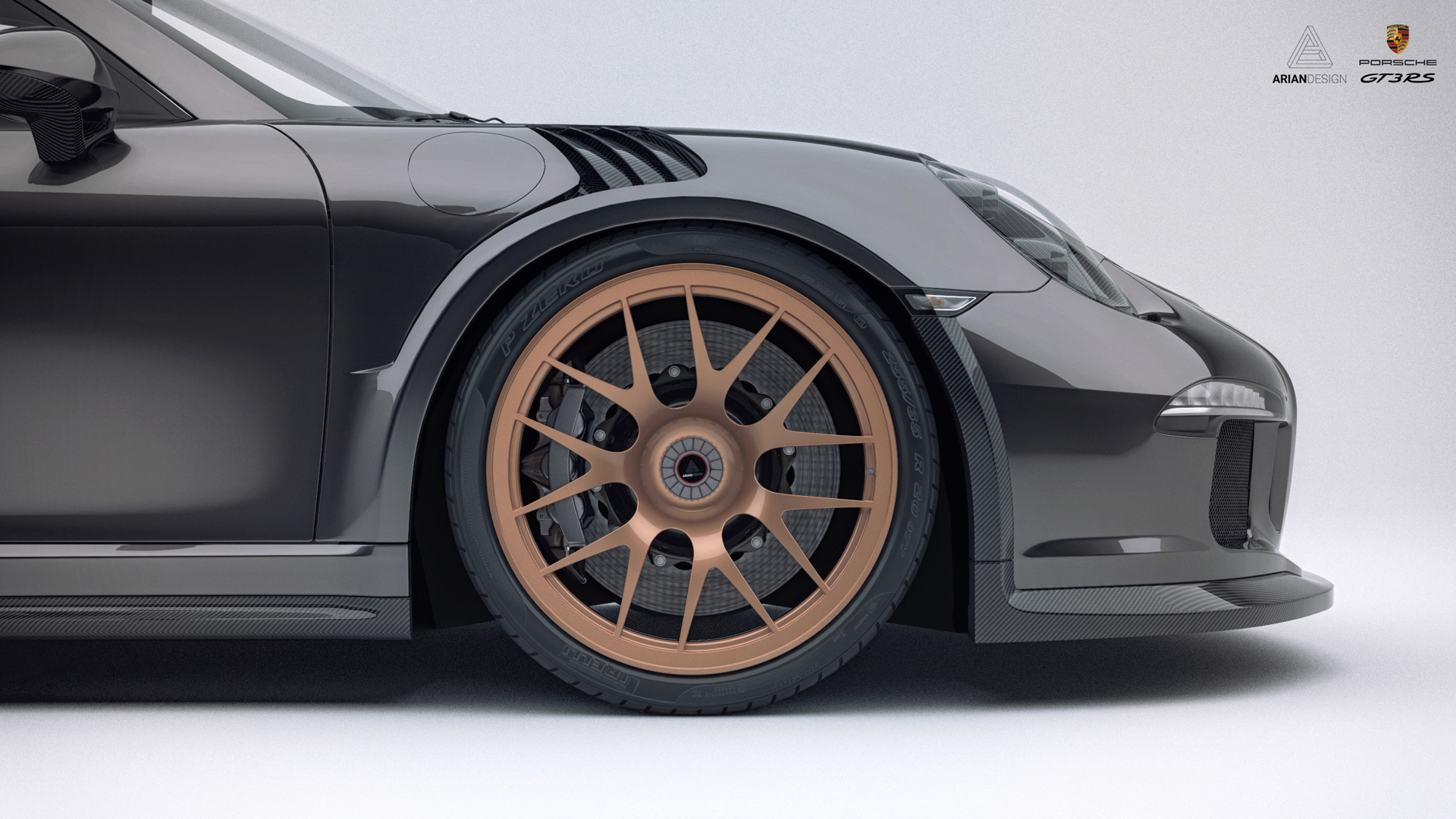 design sketch，Render，Porsche，