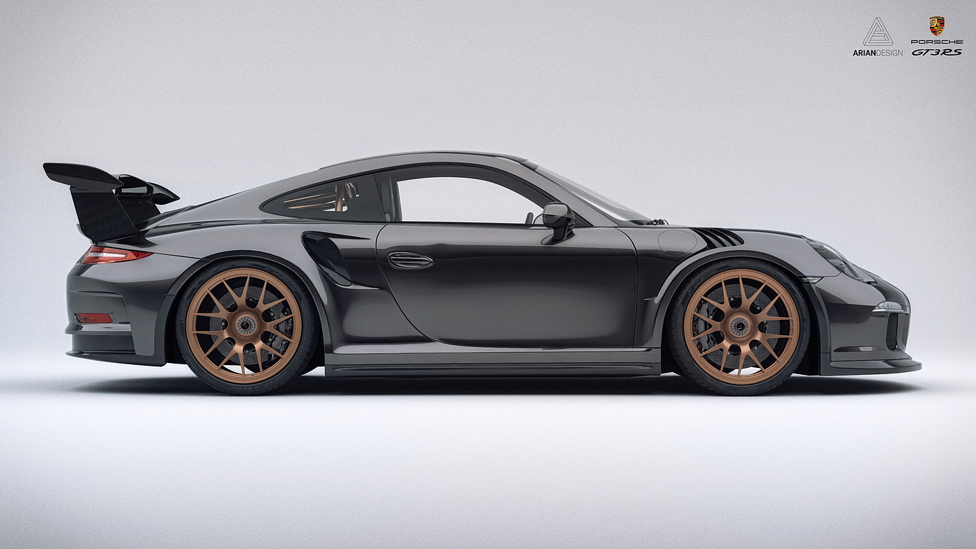design sketch，Render，Porsche，
