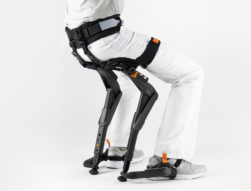 black，Seatless seat，The Chairless Chair，
