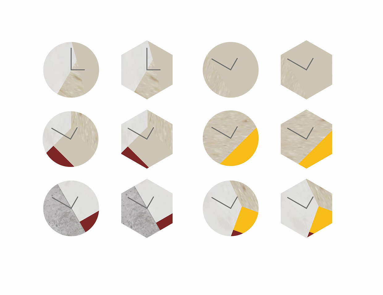 J home，articles for daily use，Clock，Simplicity，originality，