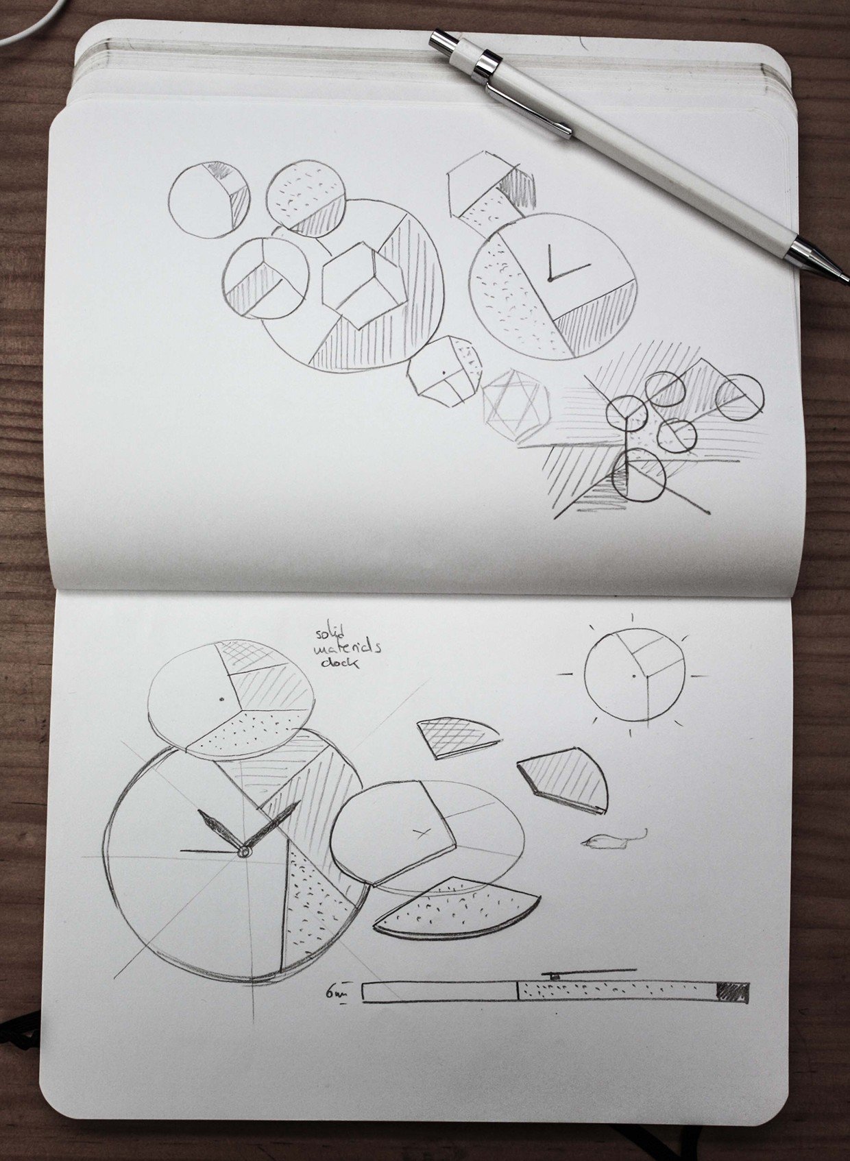 J home，articles for daily use，Clock，Simplicity，originality，