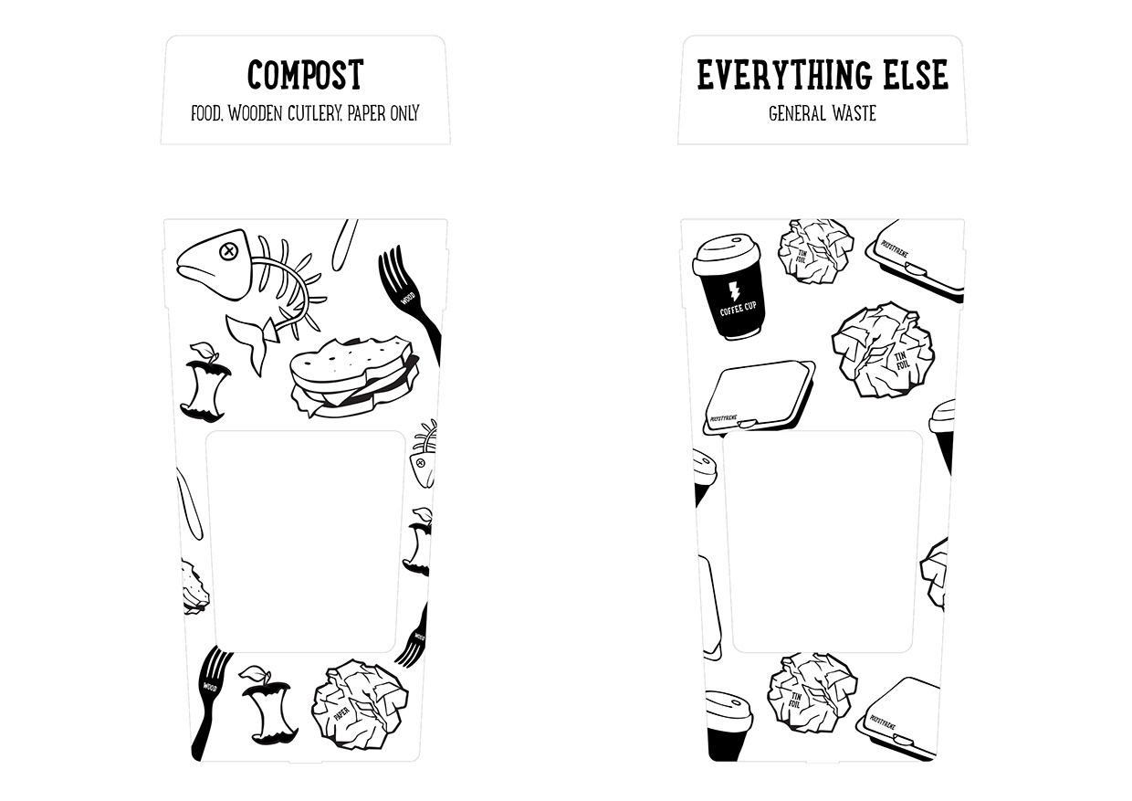 communal facilities，trash can，Easy assembly，classification，environment protection，