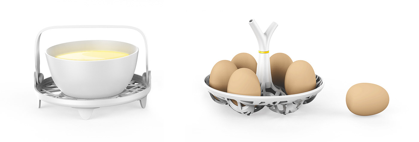 Kitchenware，Egg pot，67°C，Steamed egg，