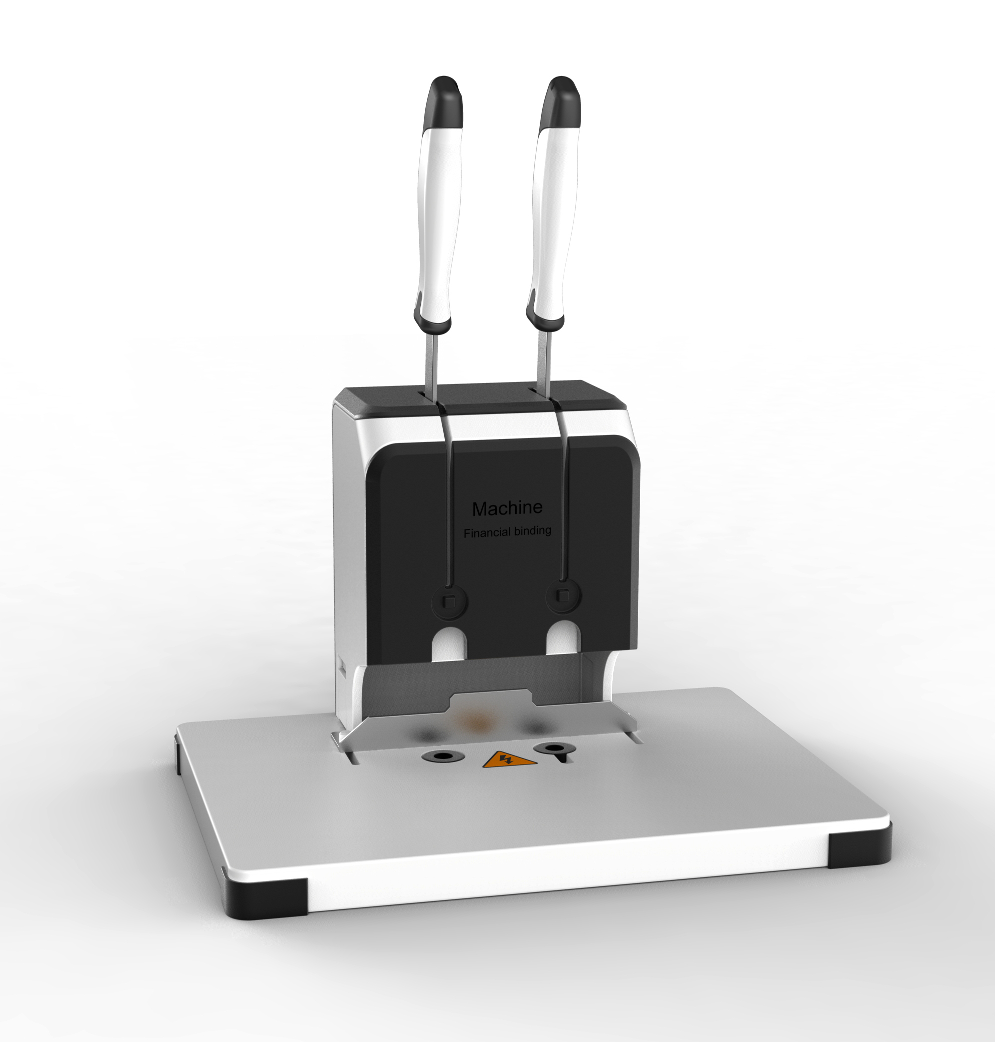 Financial binding machine，stapler，Stationery design，Office product design，Simple design，shredder，Stationery，Power key，