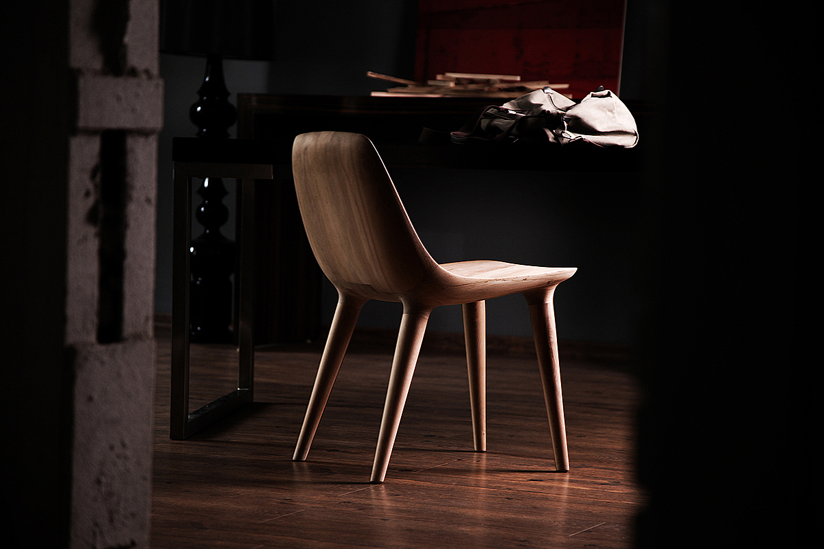 DARYA，manual，woodiness，bionics，antelope，chair，