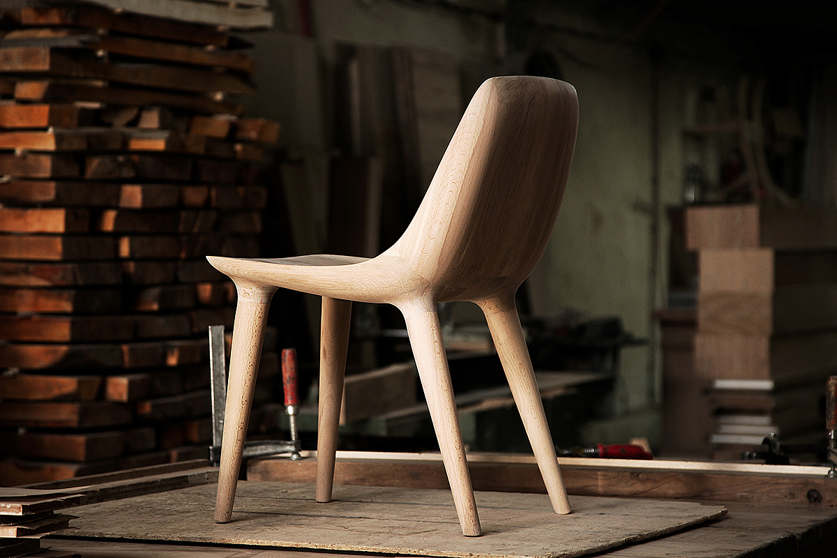 DARYA，manual，woodiness，bionics，antelope，chair，