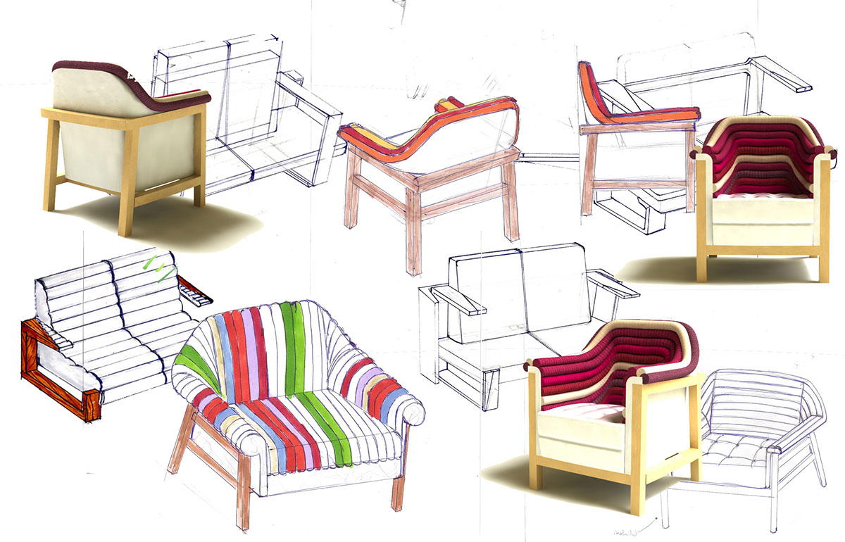 Color contrast，furniture，chair，sofa，