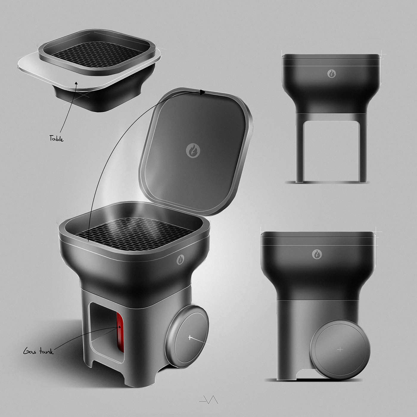 Hand drawn，industrial design，