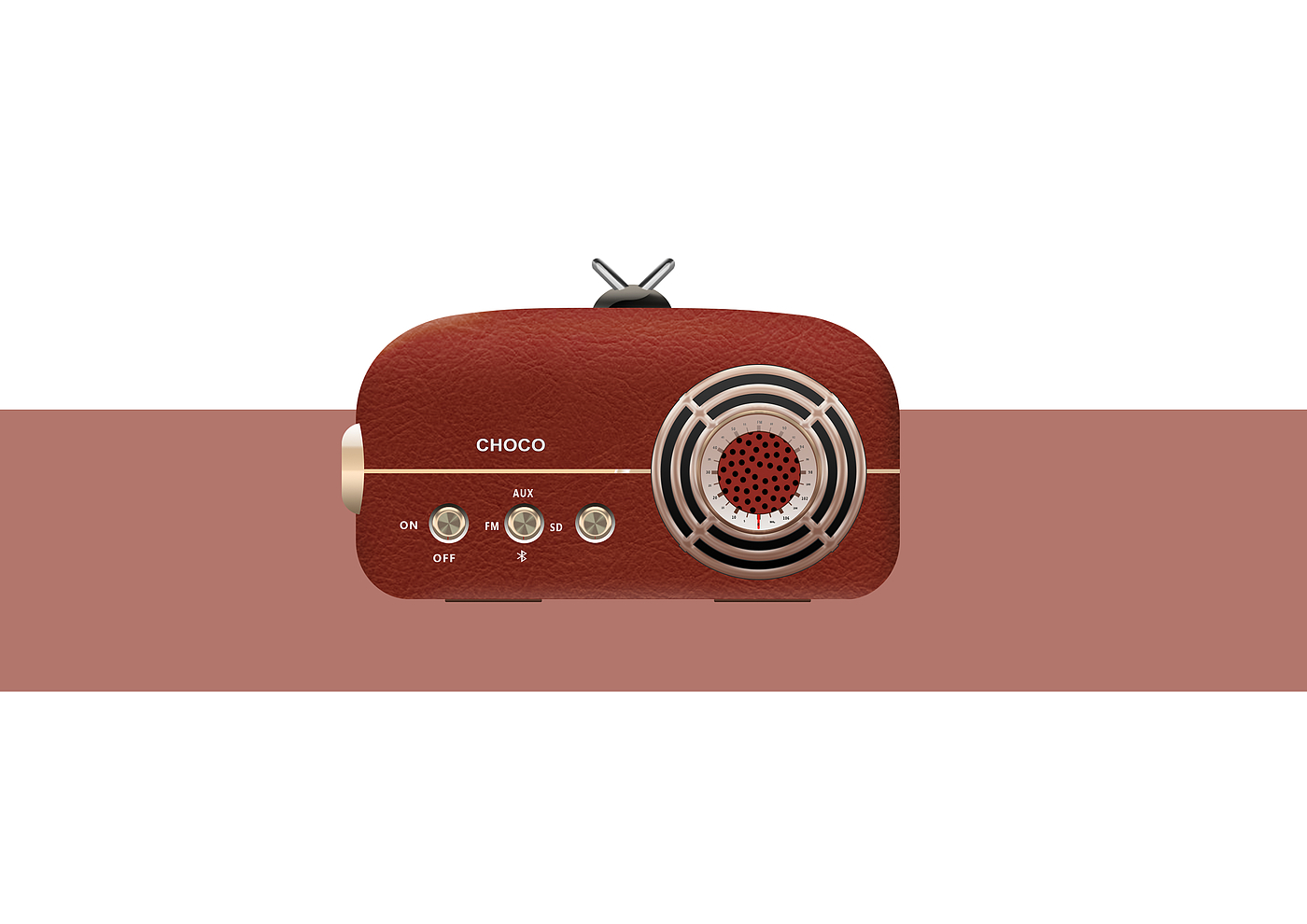 Bluetooth small speaker Retro，plane，