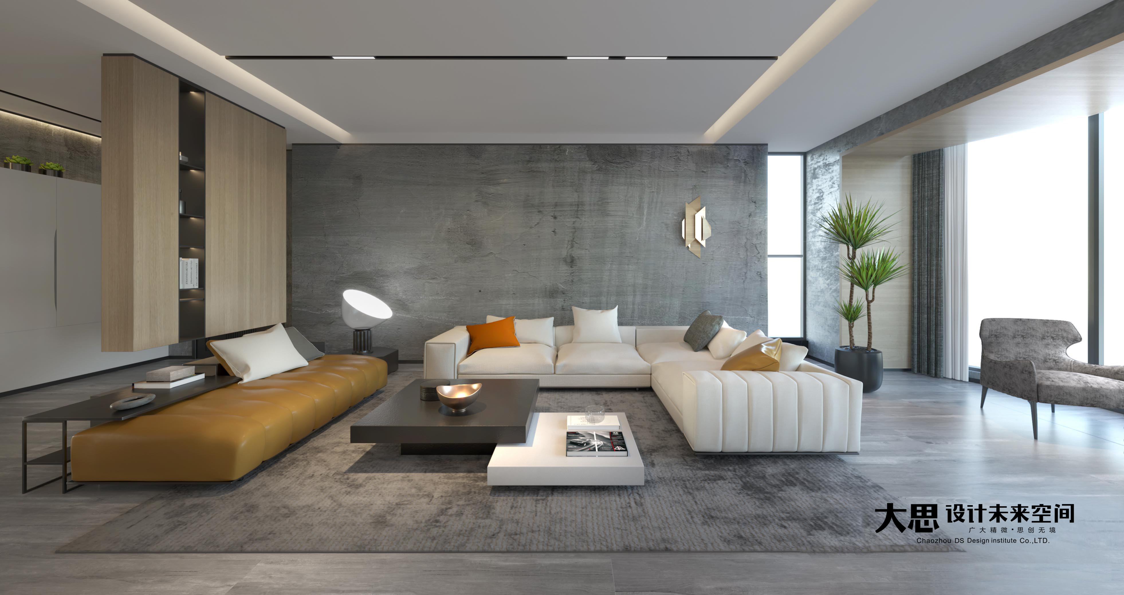 Big thinking design，Modern simplicity，Villa residence，Interior design，