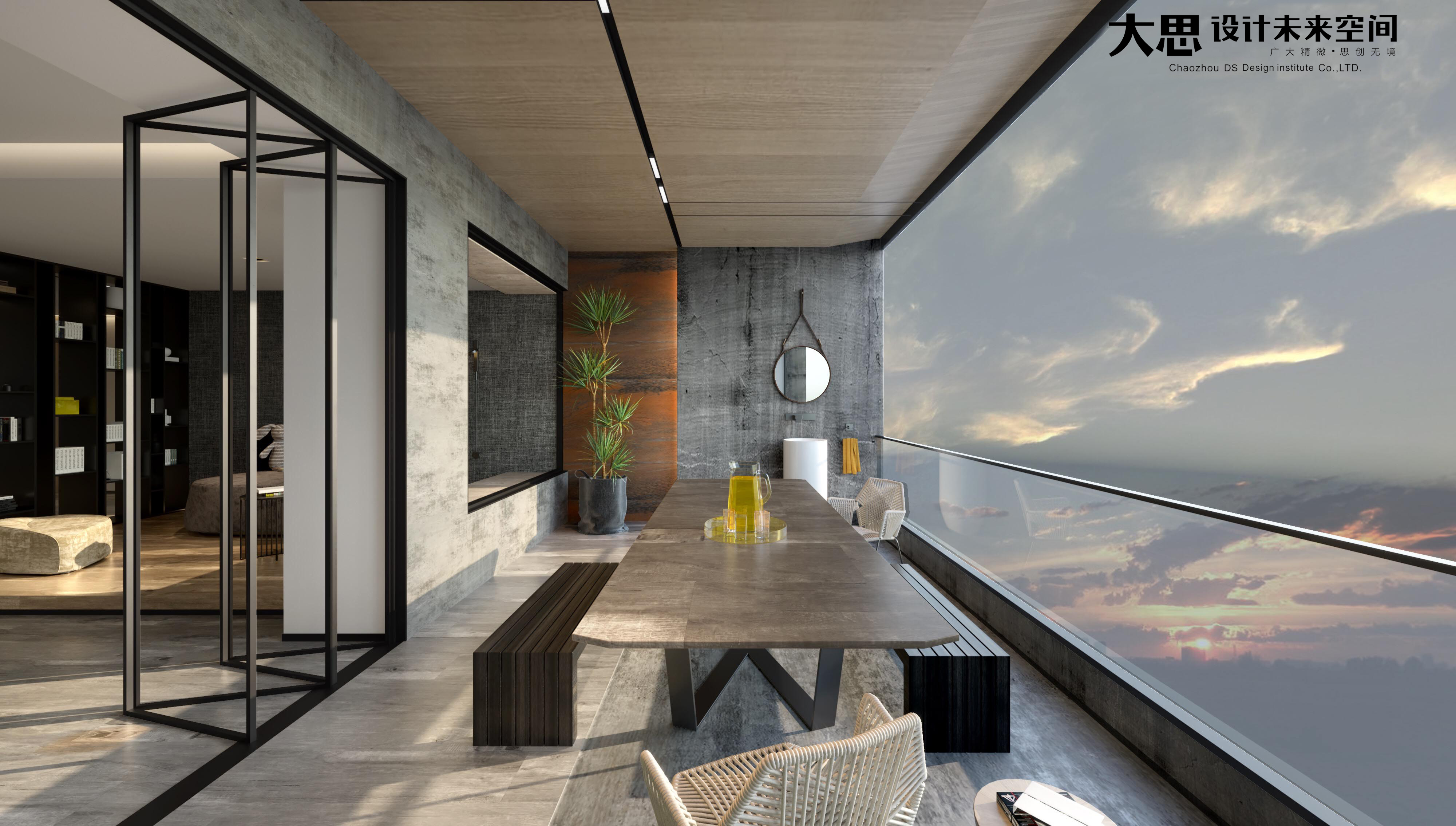 Big thinking design，Modern simplicity，Villa residence，Interior design，