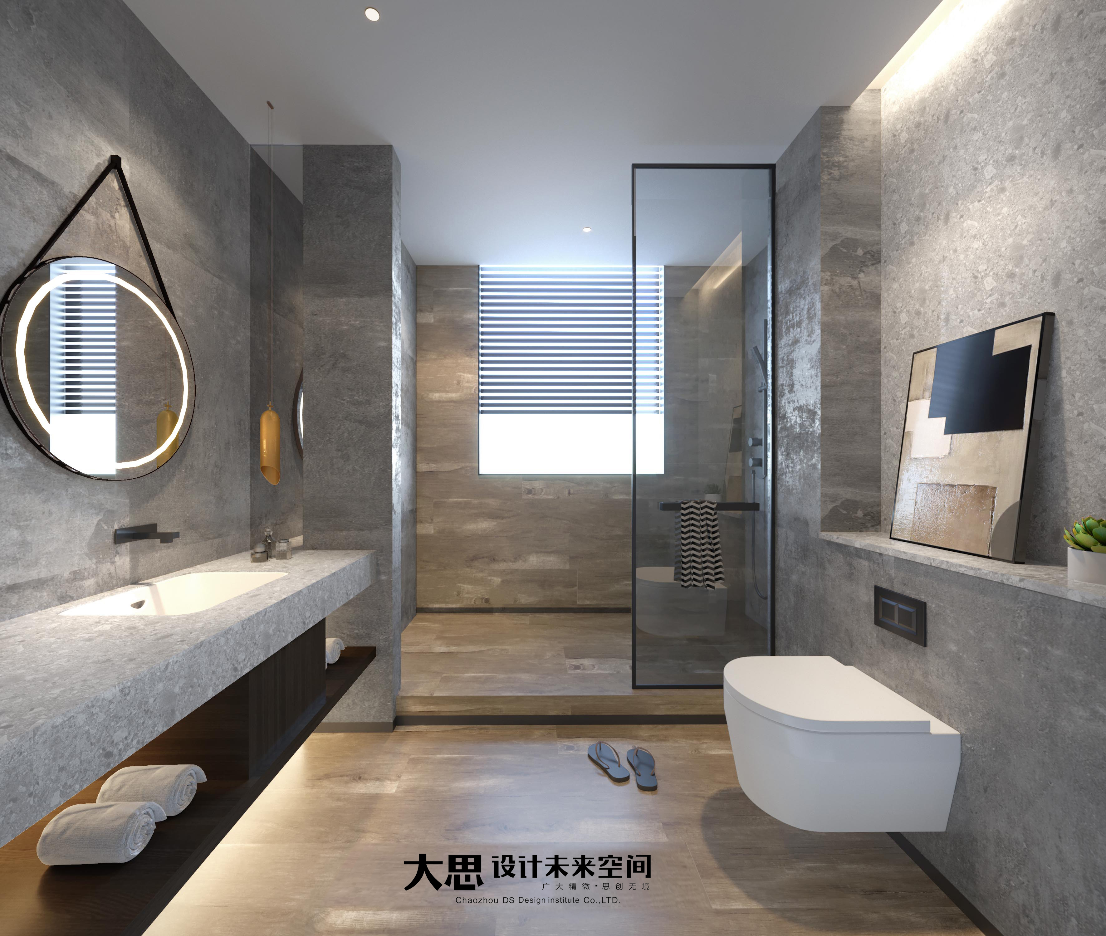 Big thinking design，Modern simplicity，Villa residence，Interior design，