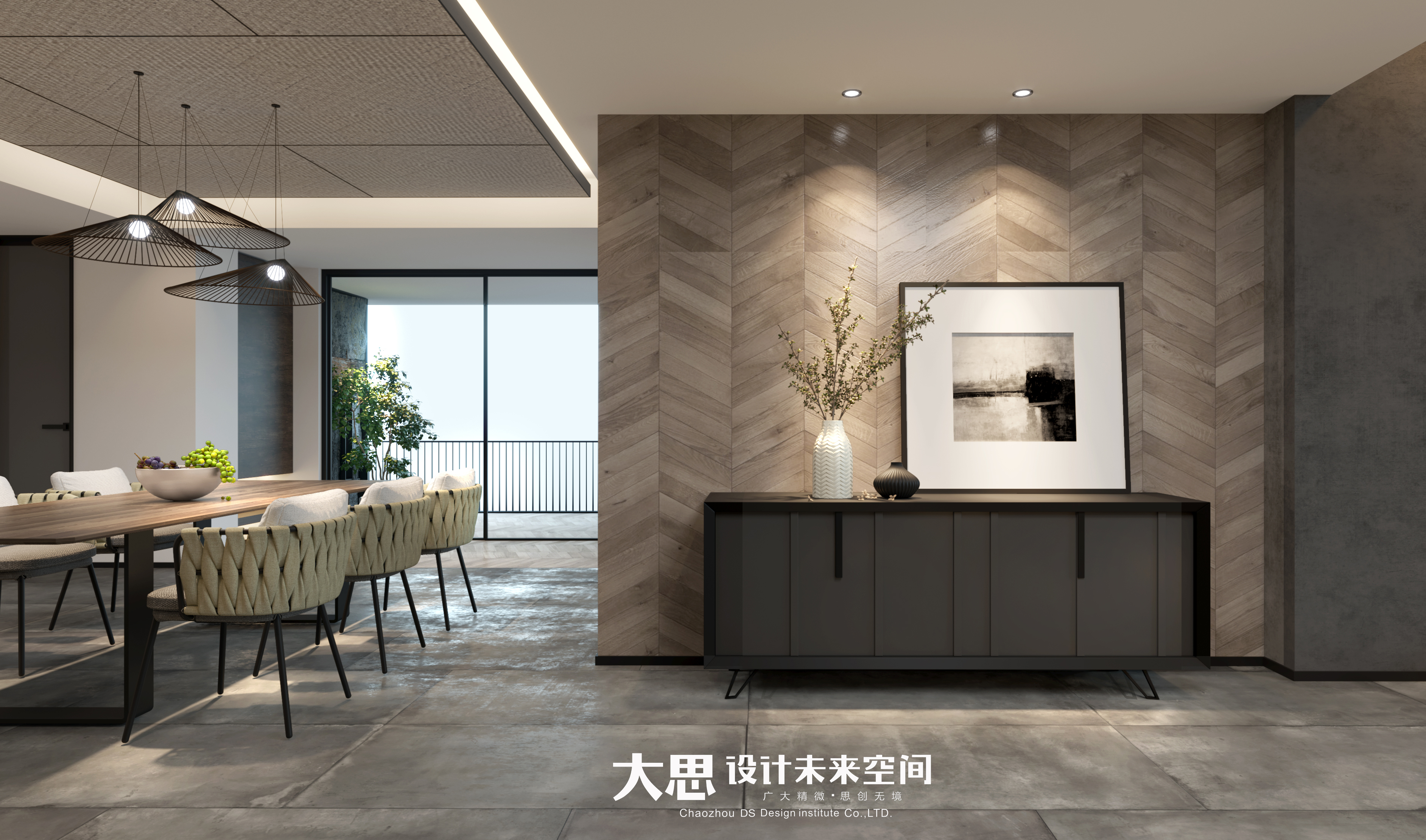 Big thinking design，compound，Modern simplicity，Villa residence，Interior design，