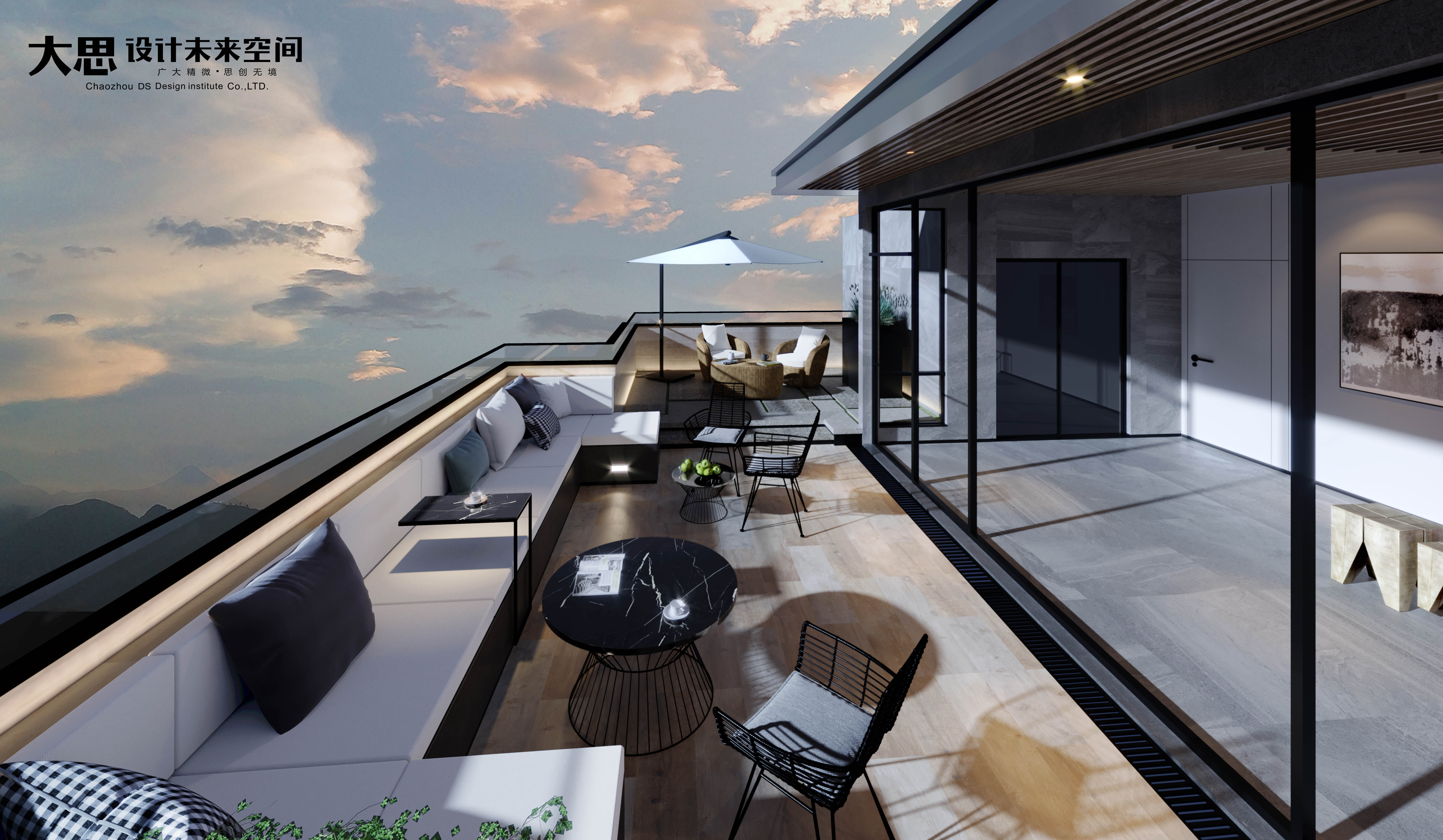 Big thinking design，compound，Modern simplicity，Villa residence，Interior design，