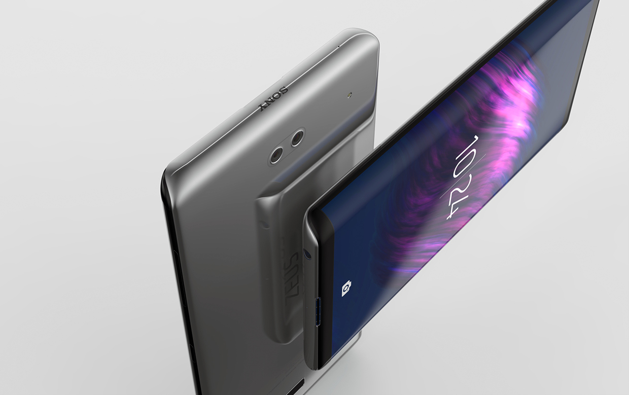 Sony，Intelligent mobile phone，industrial design，product design，concept，