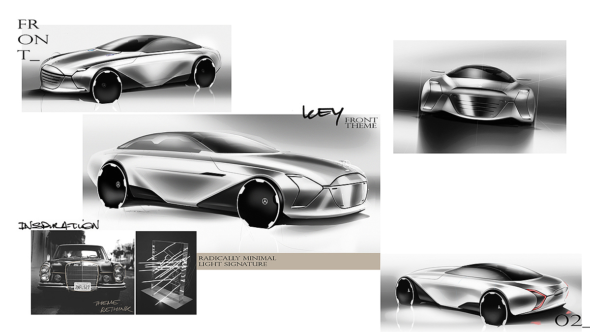 Automatic design，future，conceptual design，luxury，beautiful，