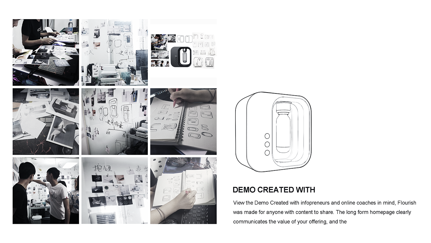 product design，sample reels，keyshot，Render，Soda machine，Juicer，