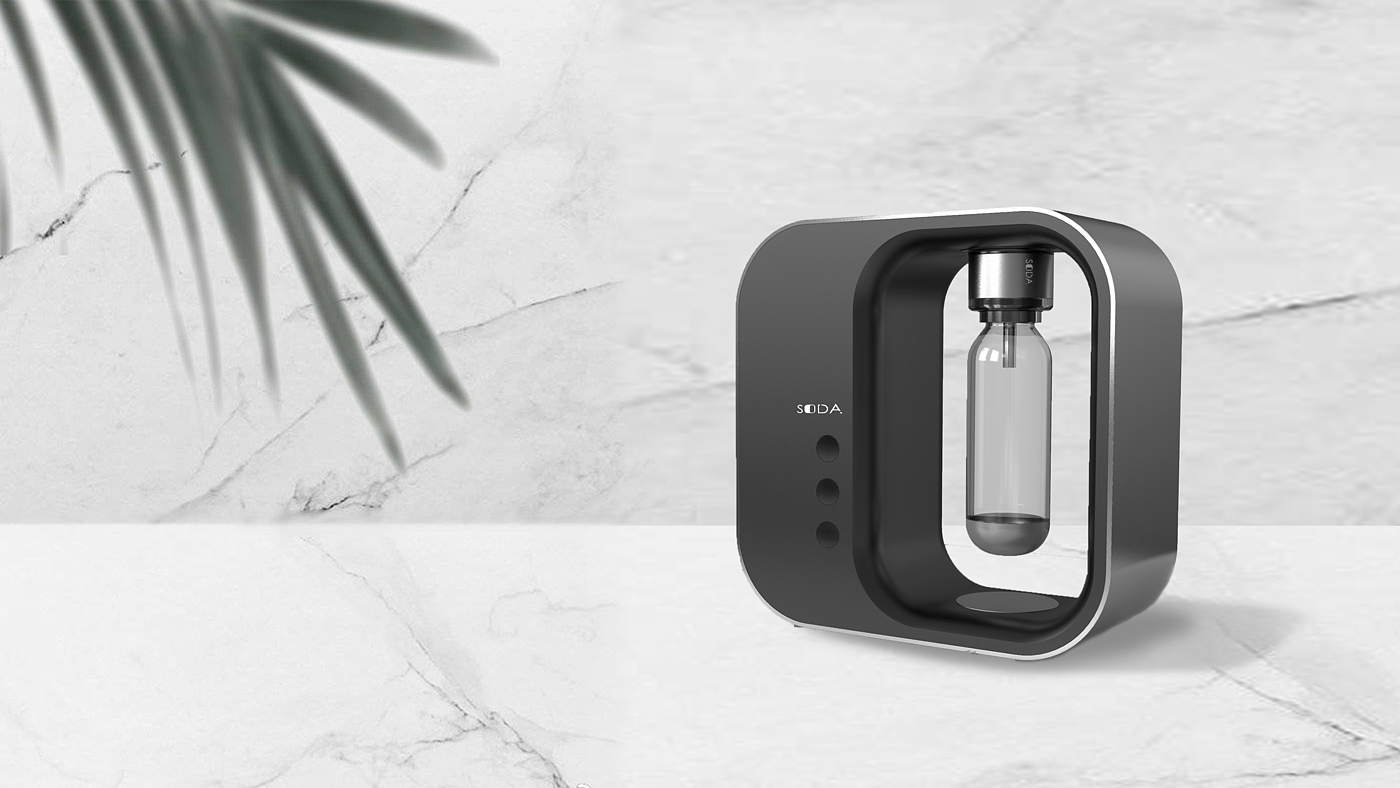 product design，sample reels，keyshot，Render，Soda machine，Juicer，