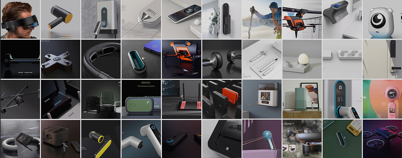 product design，sample reels，keyshot，Render，Soda machine，Juicer，