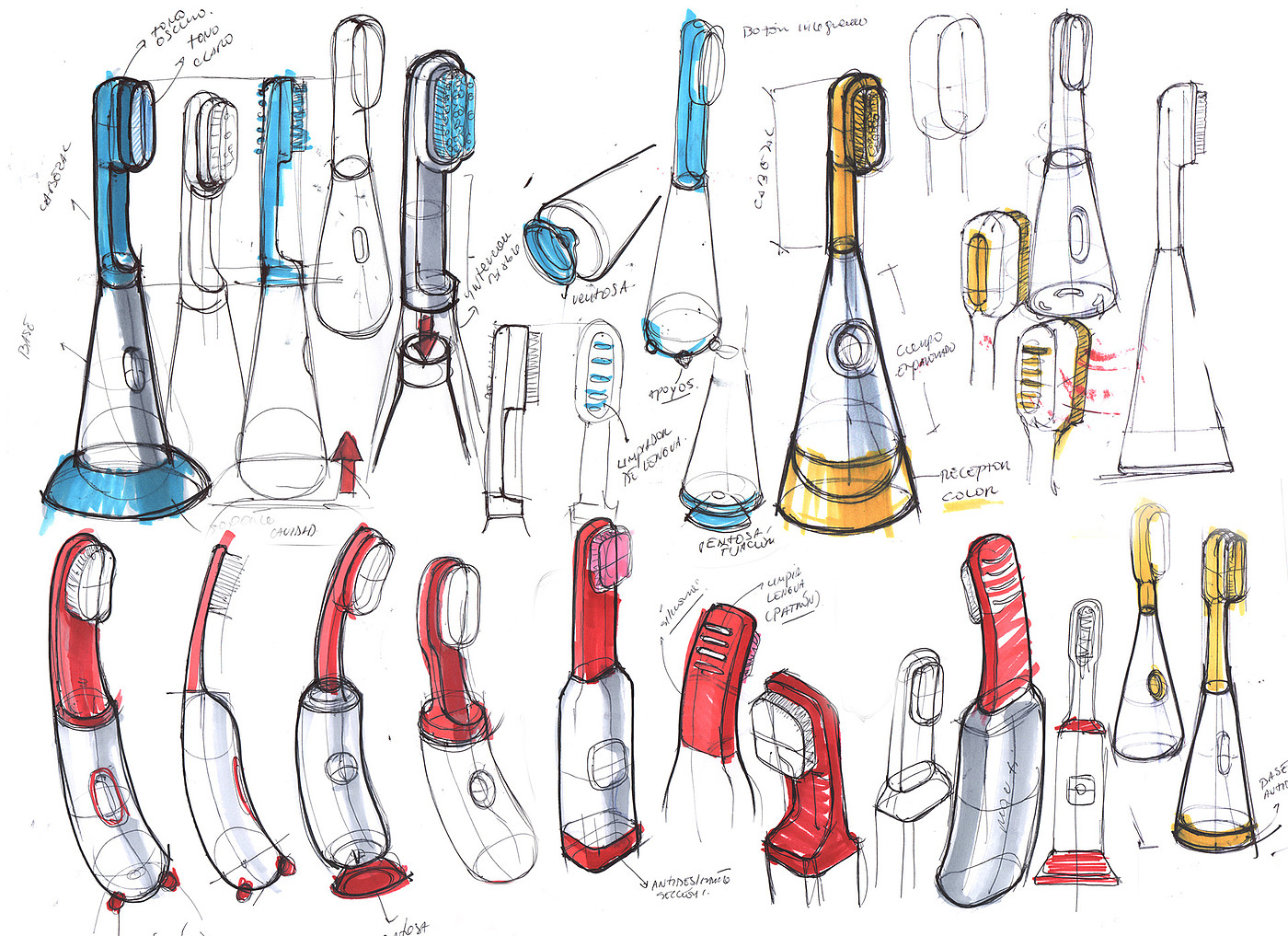 MOUTI，toothbrush，Design，originality，