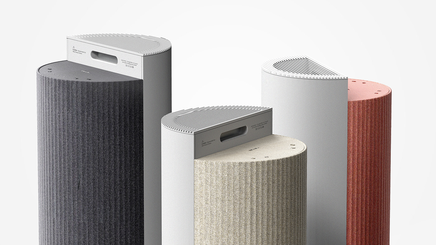 space design ，Fabric，Air purifier，