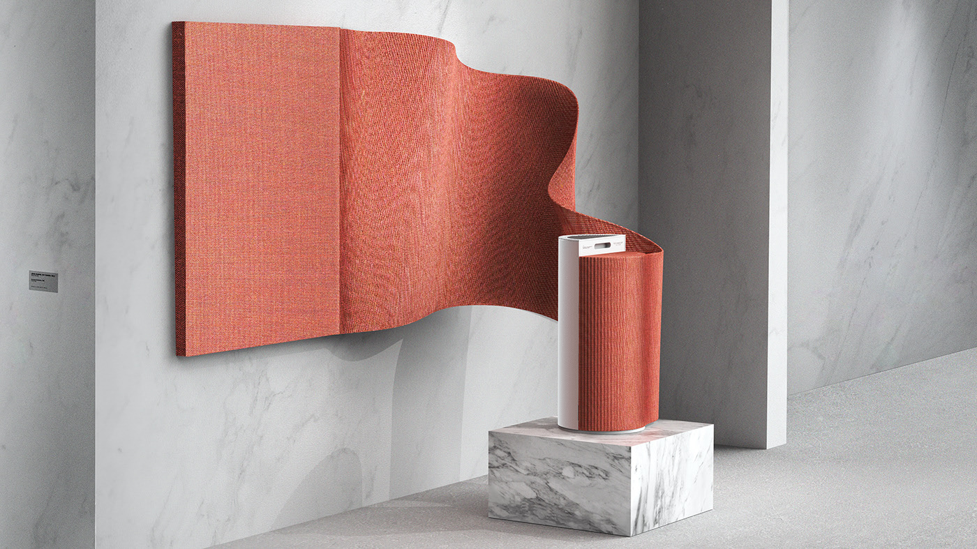 space design ，Fabric，Air purifier，