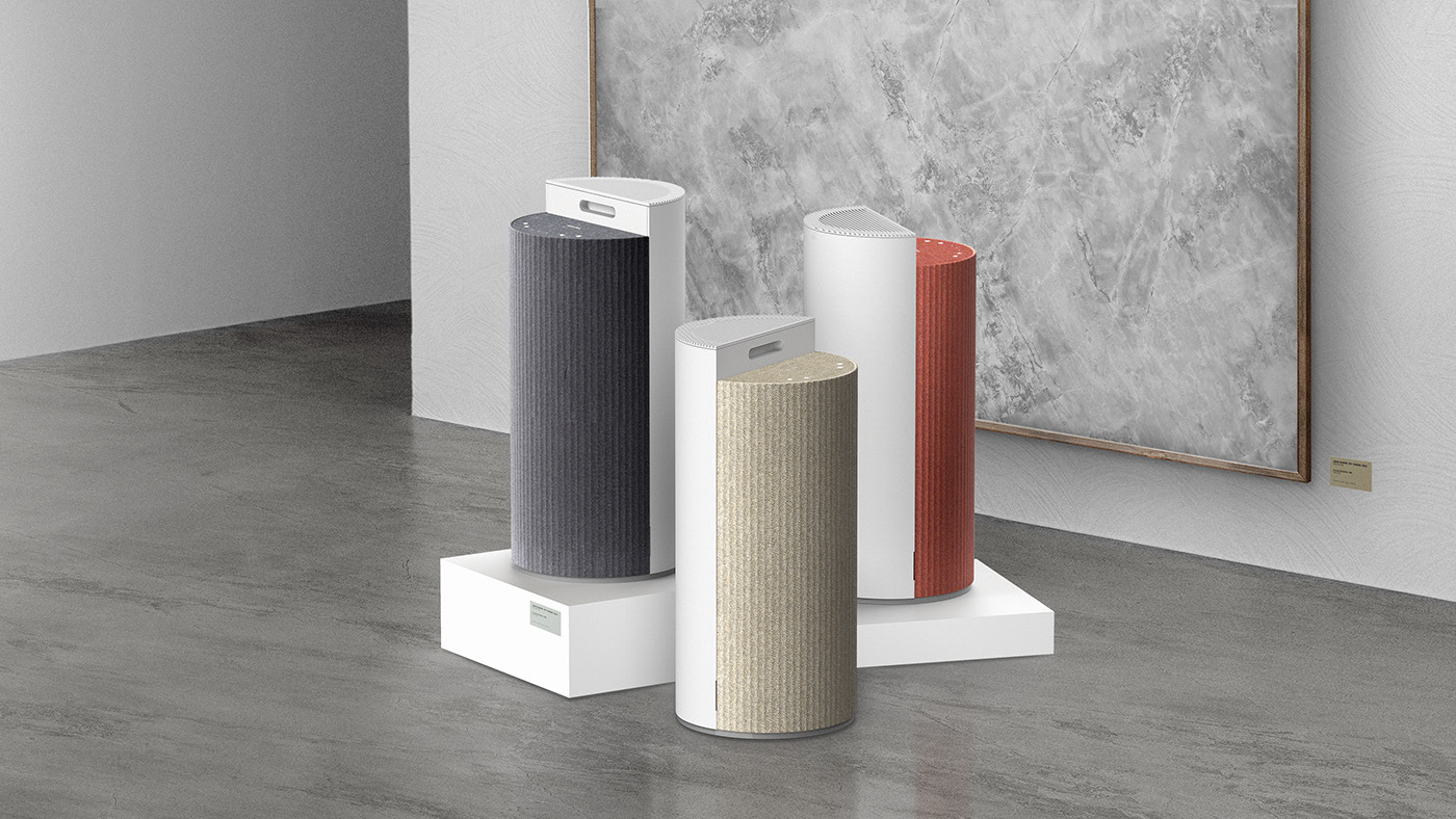 space design ，Fabric，Air purifier，