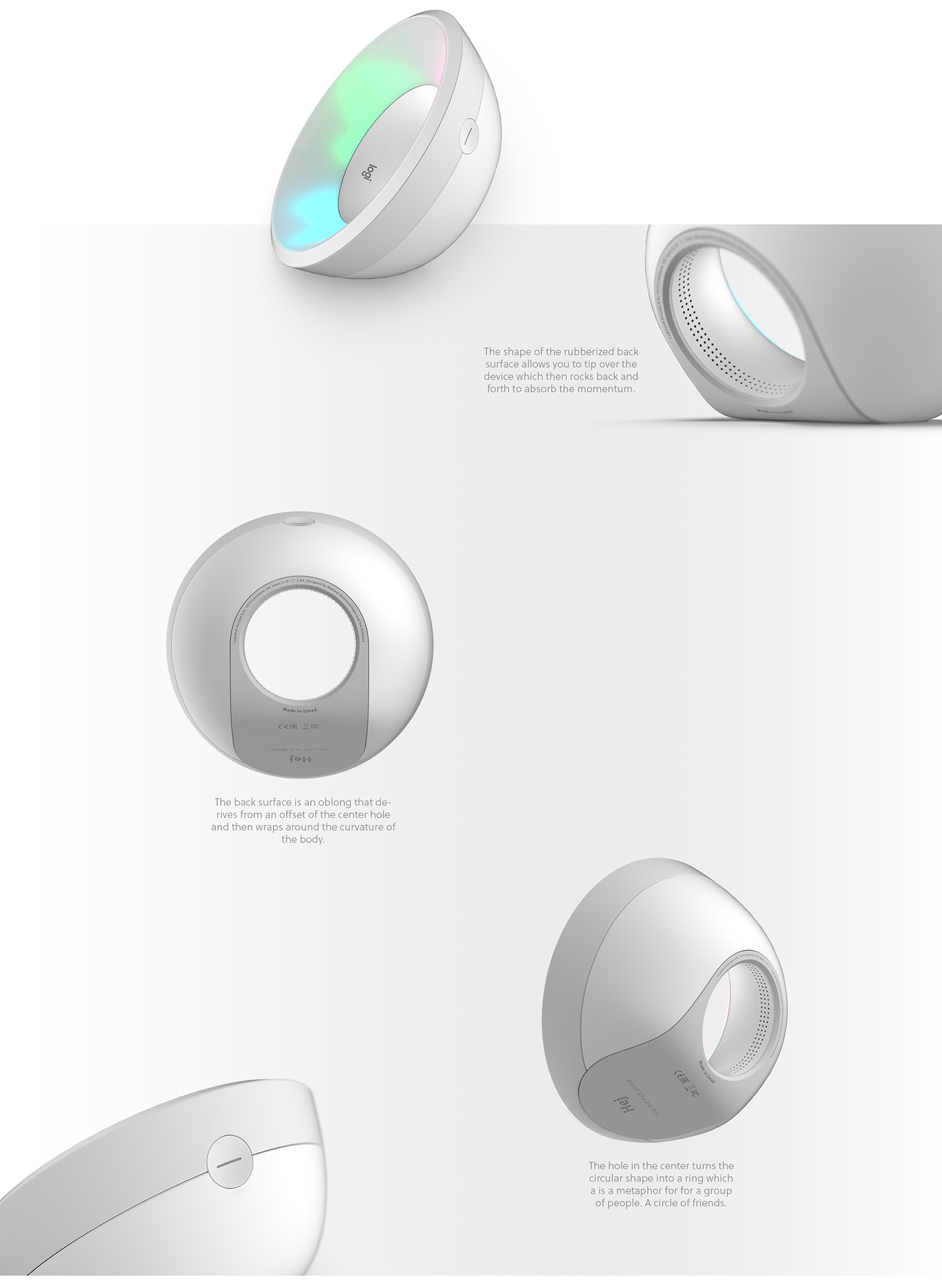 Lamp decoration，video，sound，