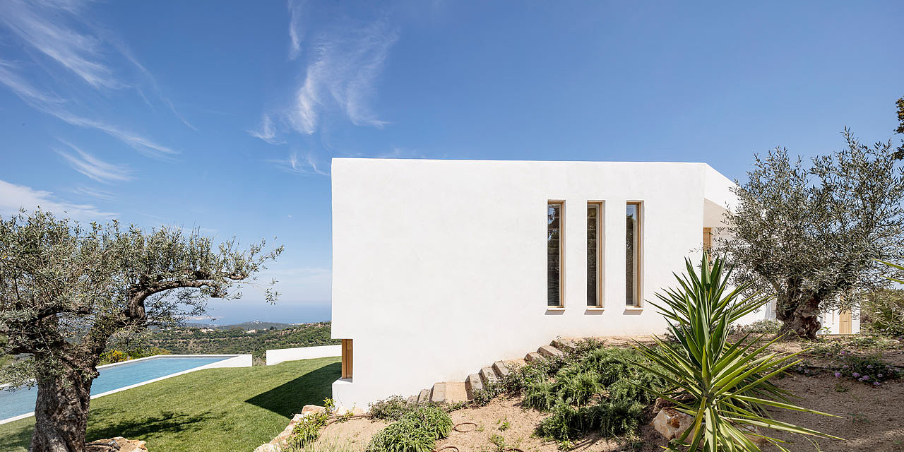 Simplicity，Bamboo，Architectural design，Spain，house，