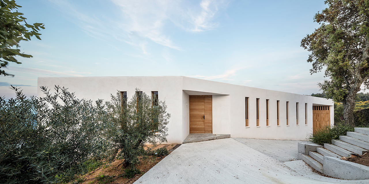 Simplicity，Bamboo，Architectural design，Spain，house，