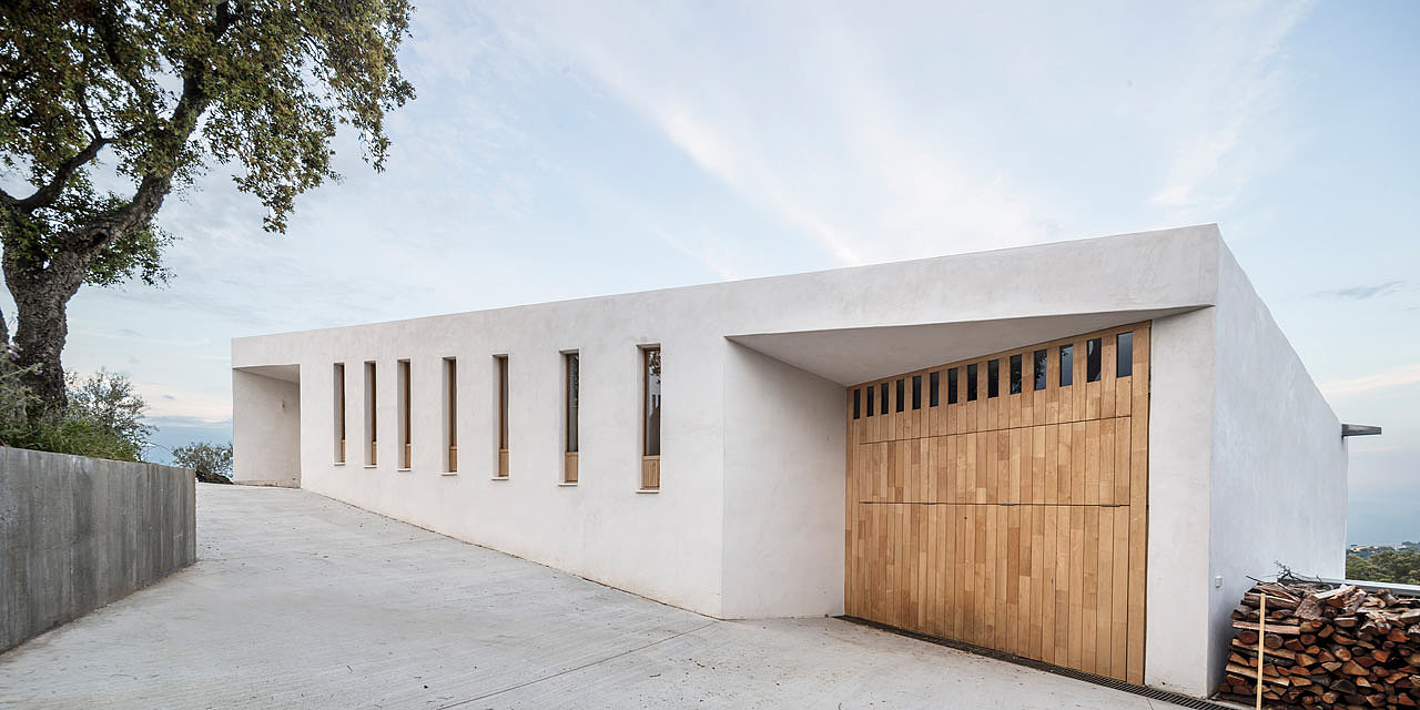 Simplicity，Bamboo，Architectural design，Spain，house，