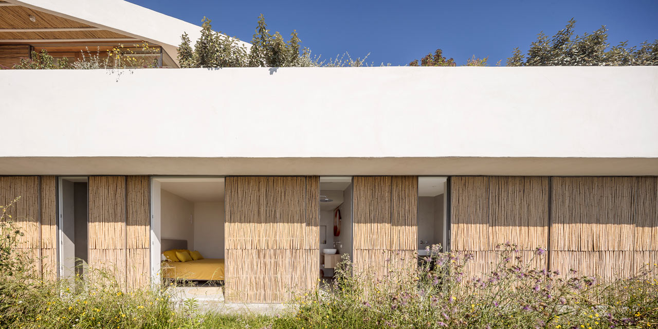 Simplicity，Bamboo，Architectural design，Spain，house，