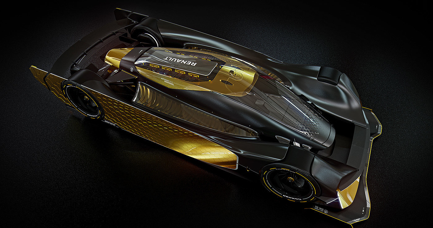 Sports car，Renault Le Mans，Racing，