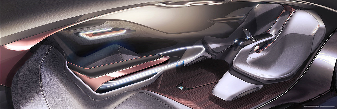 HALO，Automobile design，Interior，Buick，