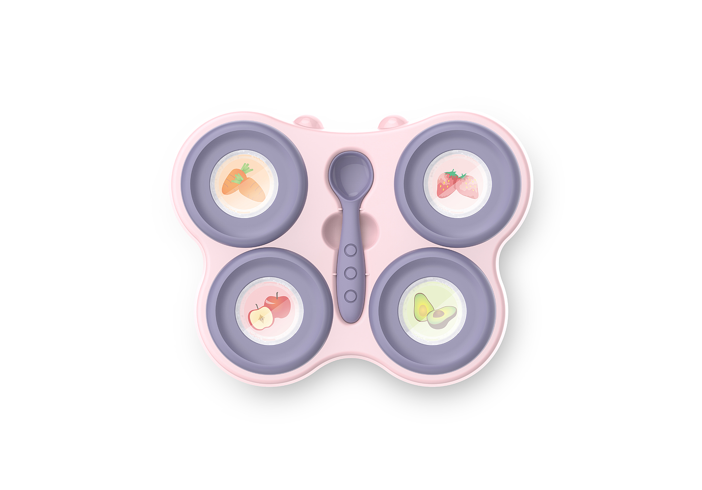 Baby auxiliary food box，