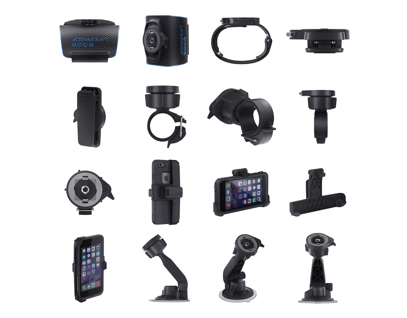 mobile phone，Protective shell，Bracket，Waterproof design，Firm and firm，