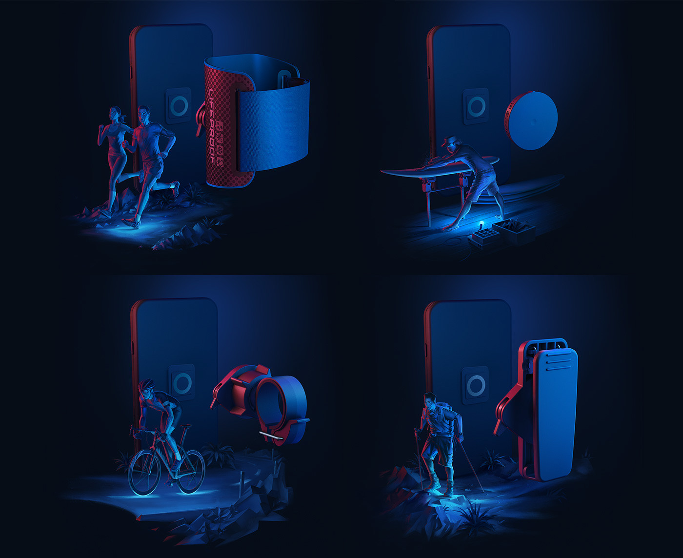 mobile phone，Protective shell，Bracket，Waterproof design，Firm and firm，